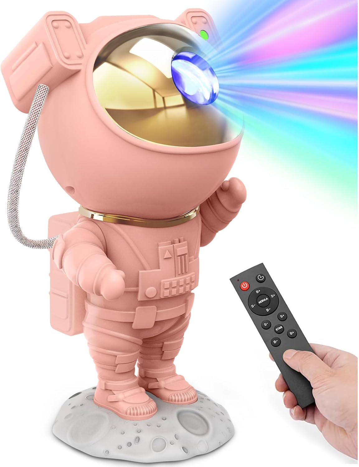 Star Galaxy Projector for Bedroom – Remote-Controlled Night Light with Timer, Space Projector for Kids & Adults, Ideal for Room Decor, Home Theater & Gaming Rooms