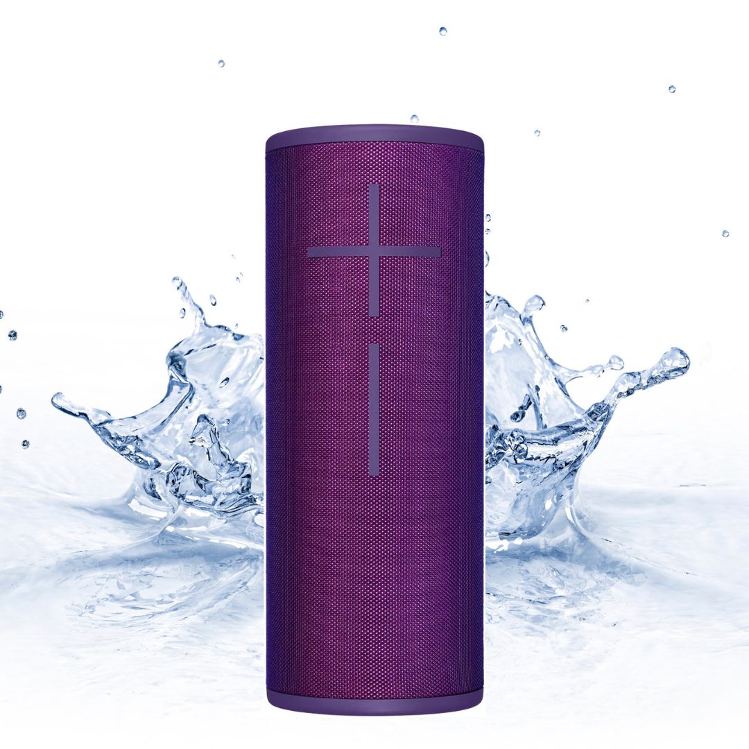 Ultimate Ears MEGABOOM 3 Portable Bluetooth Speaker – Powerful Sound & Thundering Bass, Waterproof, 20-Hour Battery, Magic Button for Easy Control