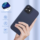 iPhone 12 Case and iPhone 12 Pro Miracase Liquid Silicone Gel Rubber Full Body Protection Shockproof Drop Protection Case