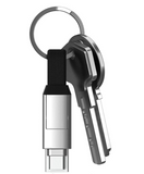 The Six-in-One inCharge 6 Cables Swiss Army Knife, Portable Keyring Compatible with Apple iPhone/USB/USB-C/Micro USB Cable for All of Your Devices