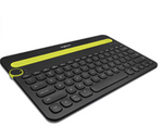 Logitech K480 Bluetooth Multi-Device Portable Wireless Keyboard with Integrated Stand Phone Holder